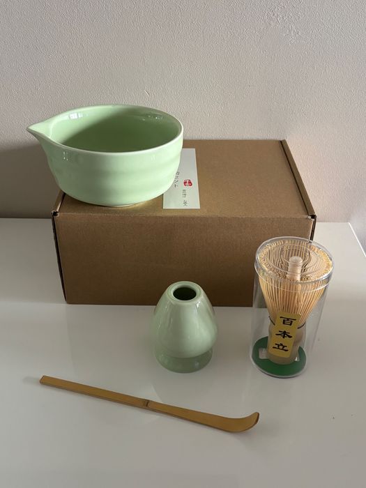Zestaw do matchy – komplet akcesoriów matcha | nowy | prezent