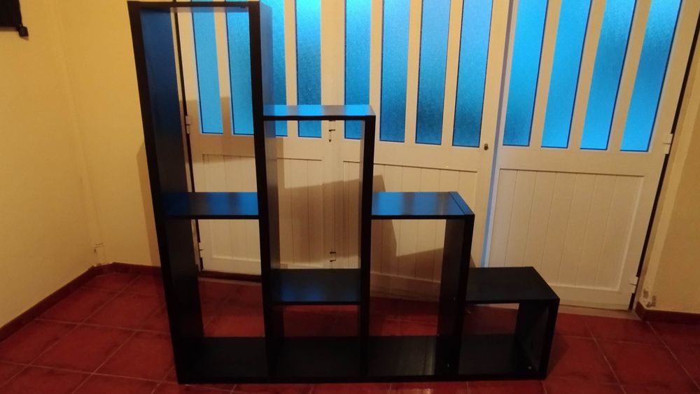 Móvel, estante, branco, em muito bom estado