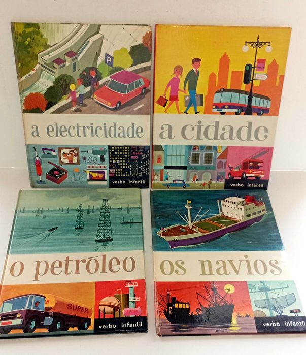 Livros A Televisão/ Os Desportos/ As Aves - da Verbo Infantil