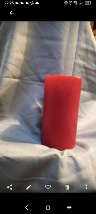Velas com cores variadas