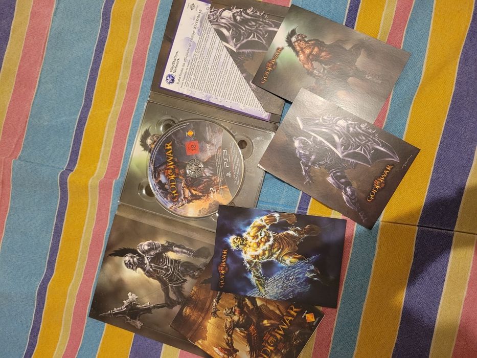 Jogo God of war edição de colecionador
