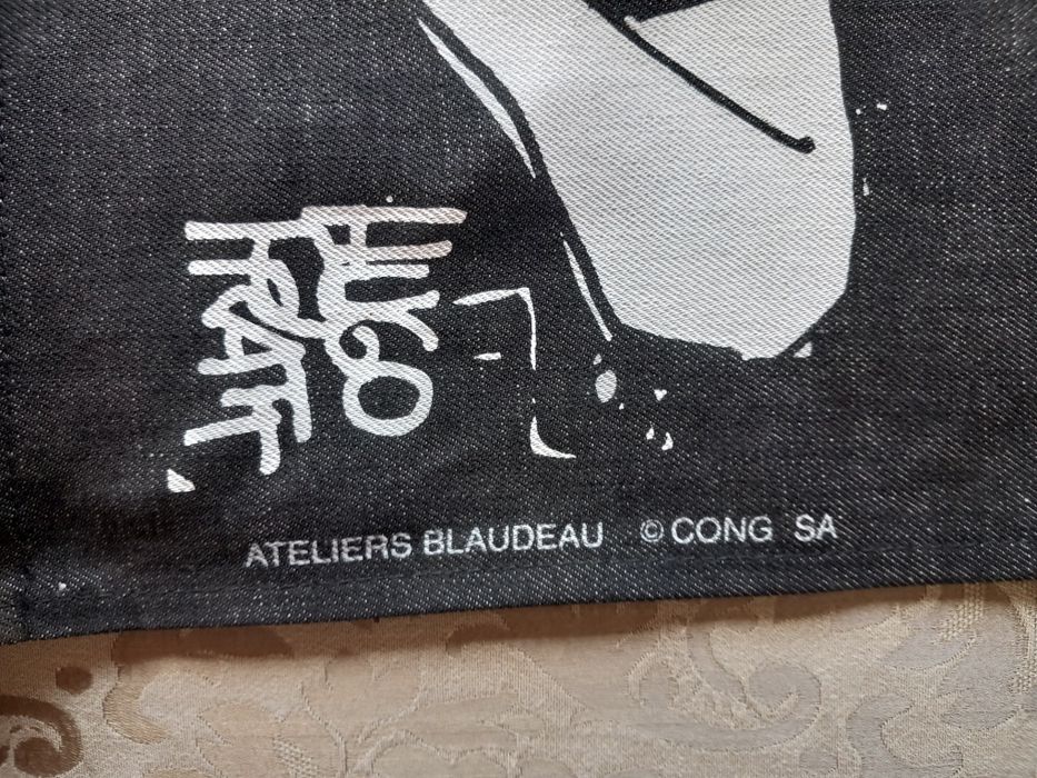 Kakemono Oficial Corto Maltese – Hugo Pratt – Atelier Blaudeau – Como Novo + Saco Original