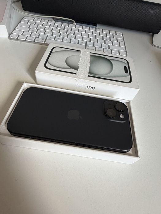 @ Bateria 100% iPhone 15 256gb Black