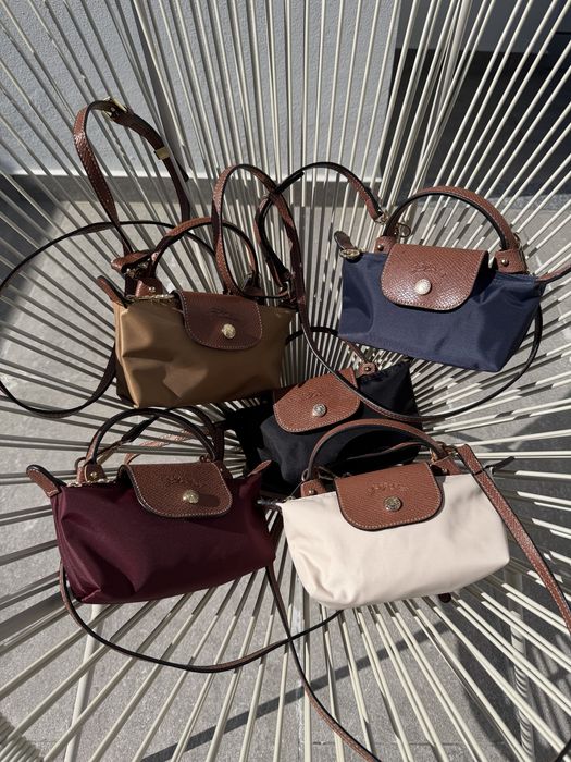 Mini mala longchamp le pliage