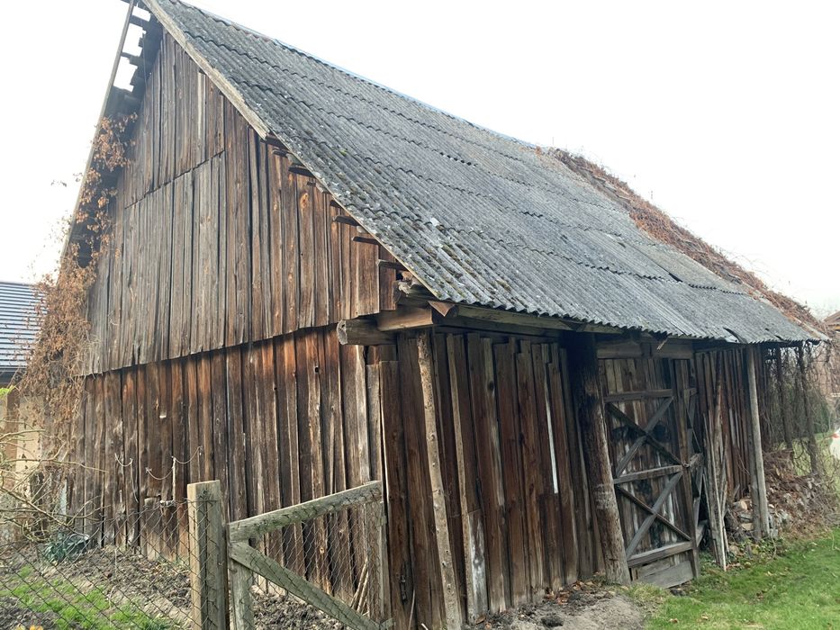 Rozbiórka stodół, stodoła, stare deski, skup starego drewna, rozbiórki