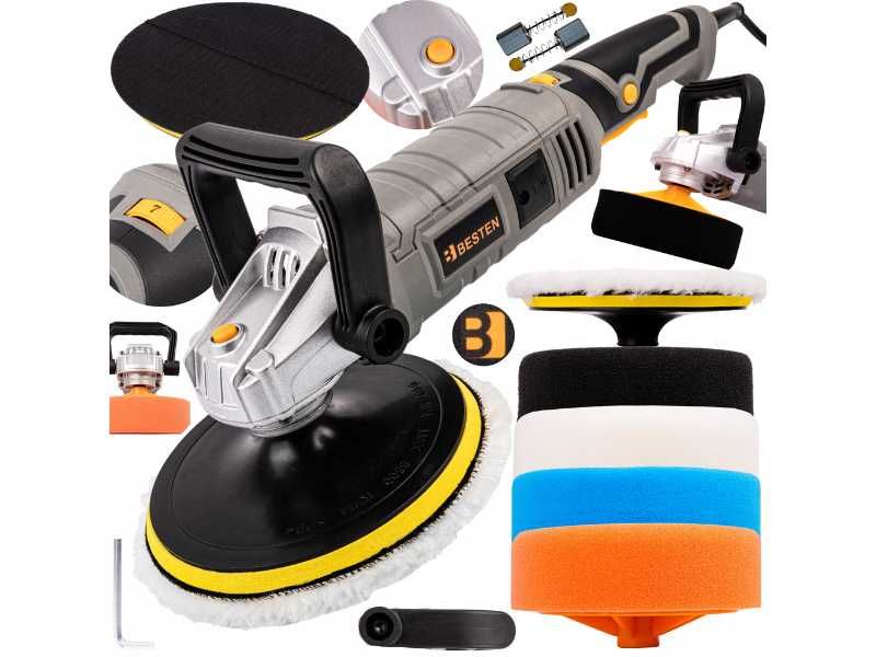 Polerka do lakieru 1400W stabilne obroty 800–3200 RPM