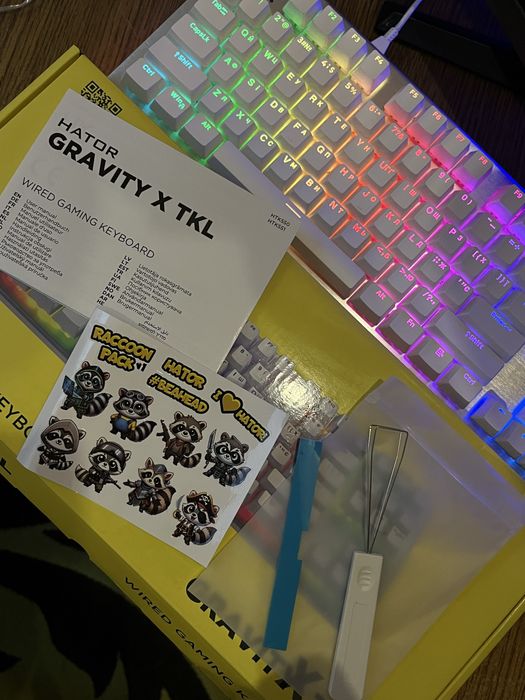 Клавіатура Hator Gravity X TKL Механіка