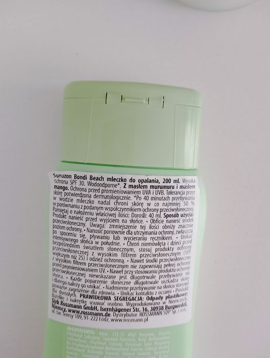 SUNOZON Bondi Beach Mleczko do opalania, SPF 30 200 ml