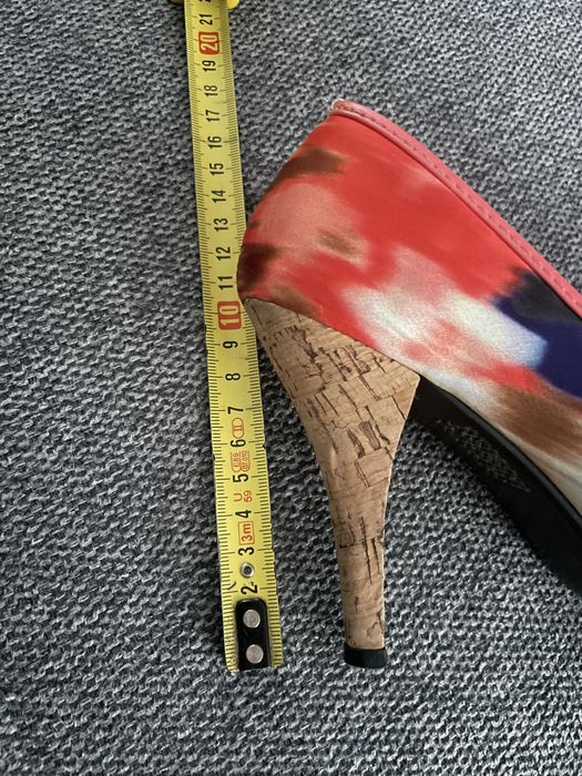 Szpilki Buty Damskie ROZ 35 Kolorowe Odkryty Palec