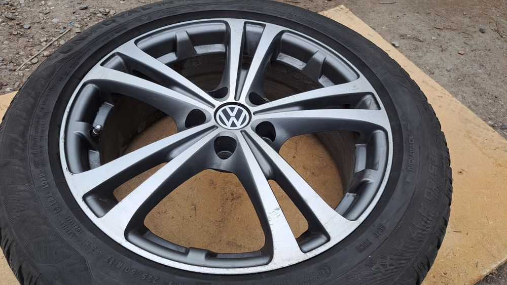 4 alufelgi volkswagen skoda seat audi 5x112 17"