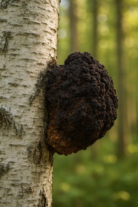 Naturalna czaga suszona chuba brzozowa błyskoporek podkorowy do naparu