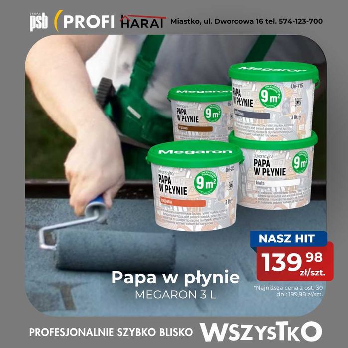 Papa w płynie Megaron