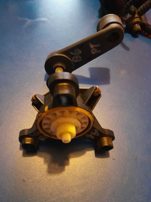 Mechanizm korbka podnoszenia szyby tylnej prawy tył Audi A4 B6