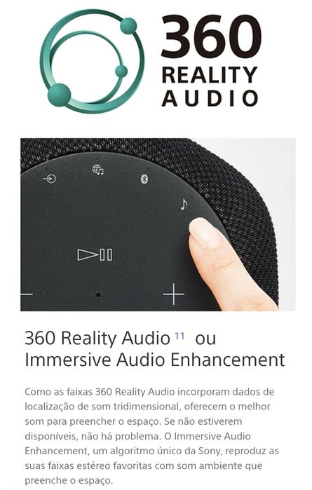 Coluna Sony SRS-RA3000