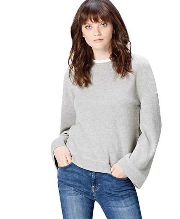 Mięciutki Sweter damski Bluza Sweatshirt