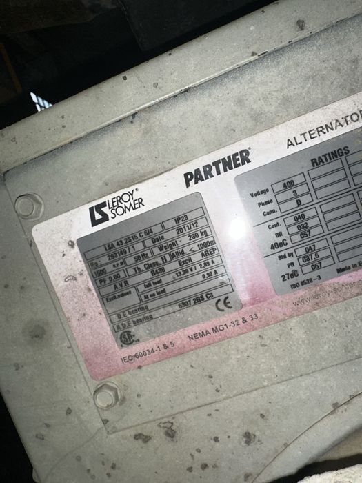 Генератор дизельний 40 кVa