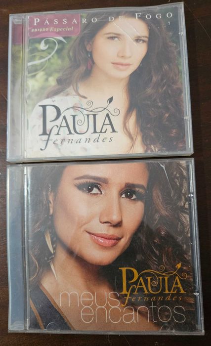 CDs, conjunto de 5- Robrto Carlos, Ivete e Paula Fernanded