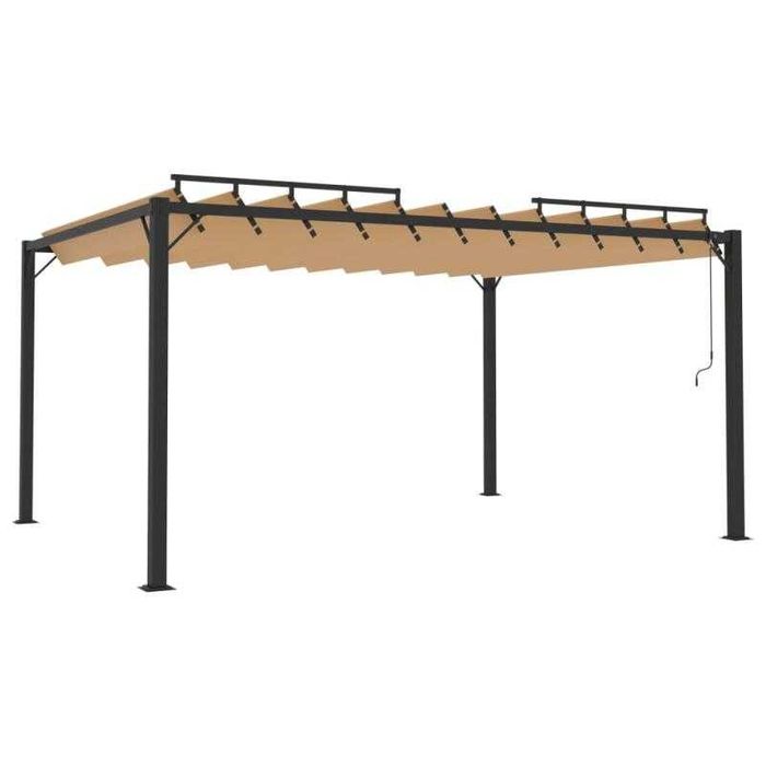 Pérgola com Telhado Persiana 3x4 m