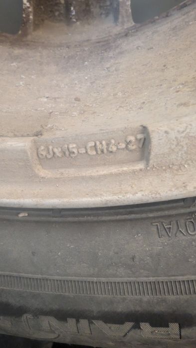 Alufelgi citroen r15 wraz z oponami
