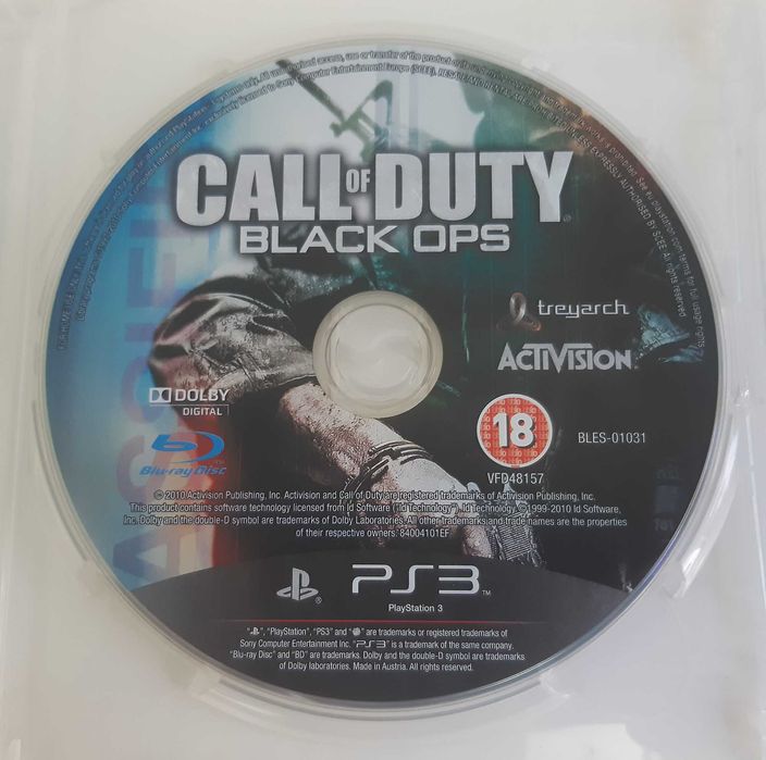 Jogo Original PlayStation 3 PS3 Call of Duty Black Ops