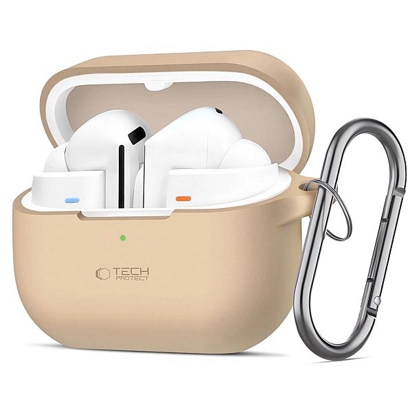 Tech-Protect Silicone Hook Samsung Galaxy Buds 3 / 3 Pro Caffe Latte