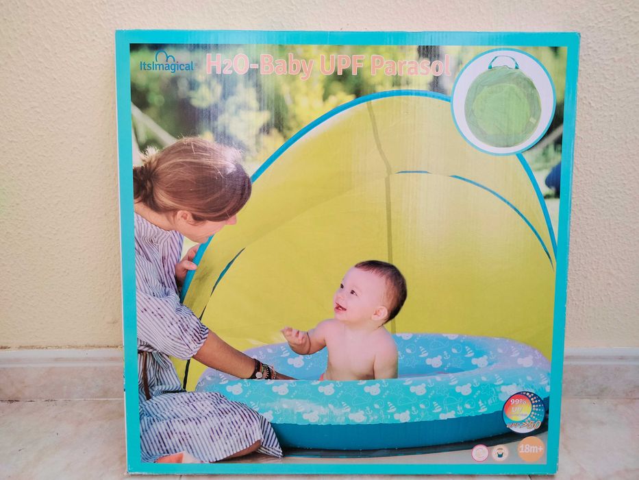 Piscina com parasol Imaginarium