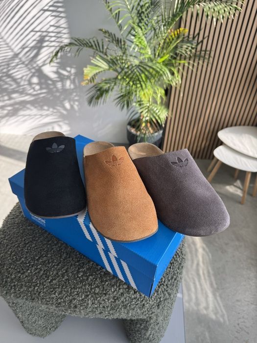 Шлепанцы тапки летние мужские клоги сабо Adidas Adimule 40 - 45 р