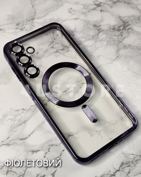 Чехол Magsafe на Samsung S23 S24 FE с линзами чохол з лінзами камер