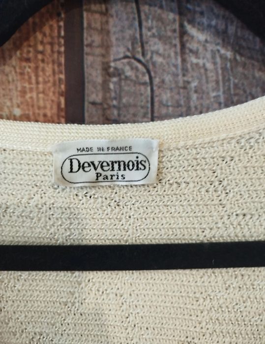 Devernois Paris M elegancki kardigan/żakiet – francuska marka premium