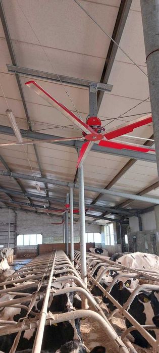 Wentylatory do obory typu helikopter/mieszacz powietrza