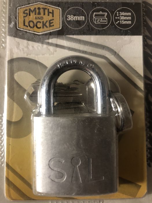 • NOWA Kłódka - Solidna Odlewana Nierdzewna