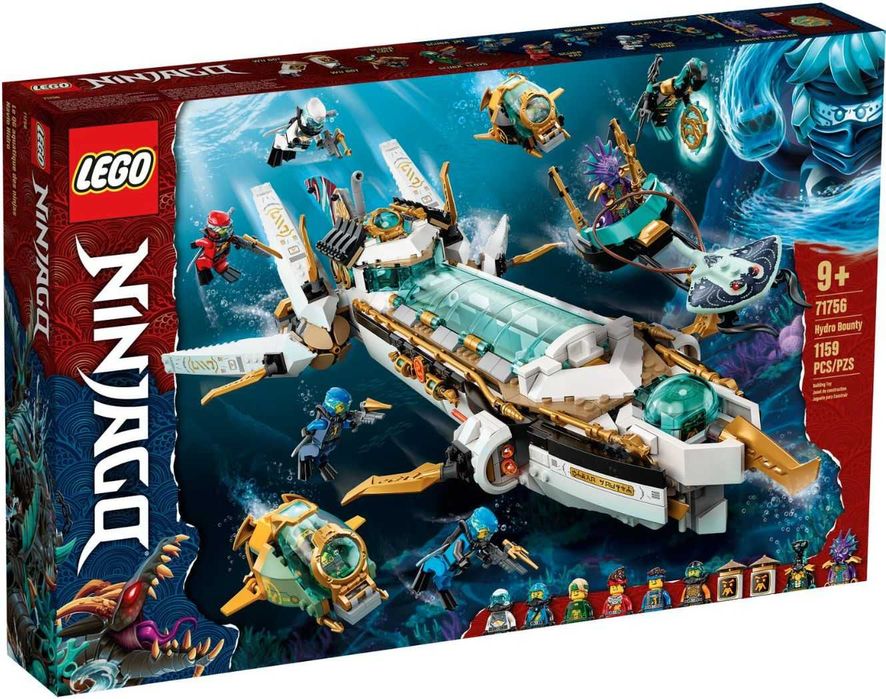 Lego 71756 Ninjago - Pływająca Perła - Nowy - kurier gratis!