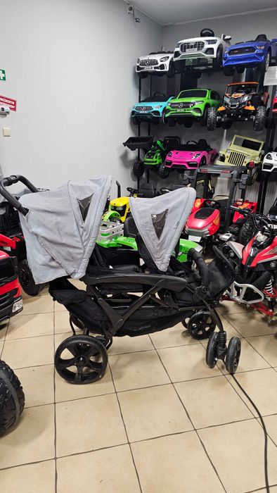 Wózek dziecięcy Tandem Deluxe Kees powystawowy