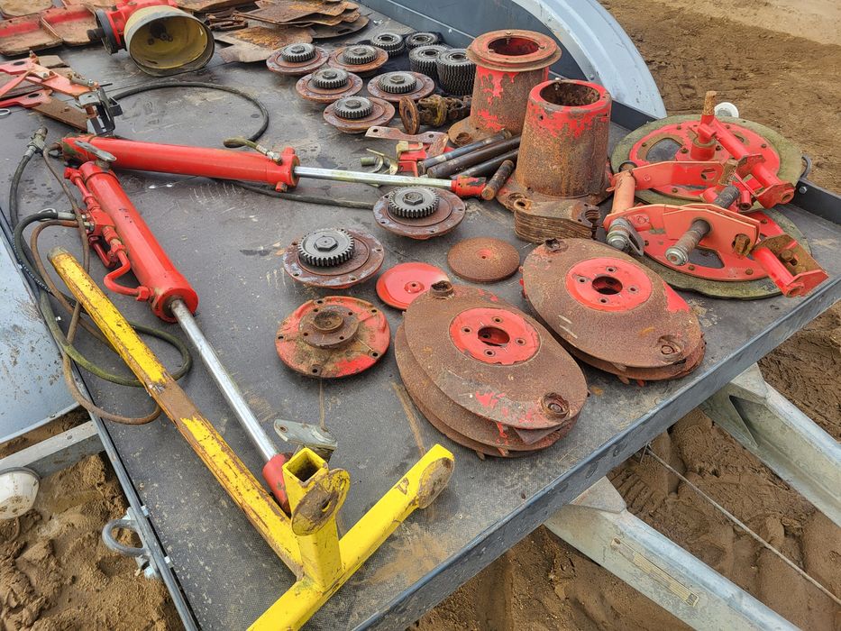 Kosiarka Pottinger dyski tryby koła ślizy piasty