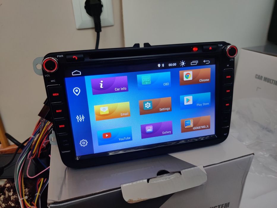 Автомагнітола андроїд 12 фольцваген , android volswagen