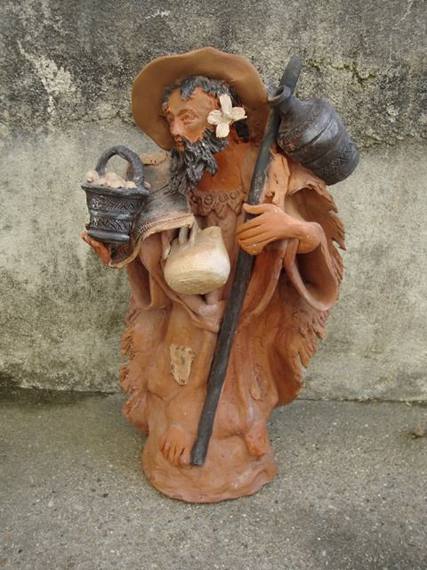 Escultura em Terracota Assinada José Franco