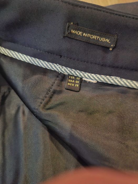 Spodnie granat Massimo dutti 38