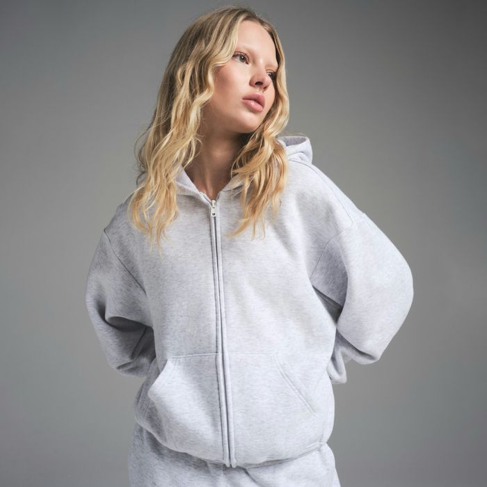 Жіноче худі SKIMS Cotton Fleece Classic Zip Up