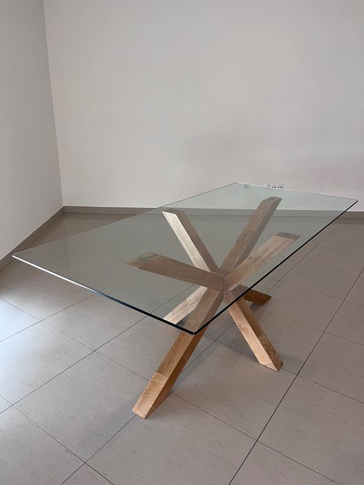 Mesa de Vidro JYSK (90x190)