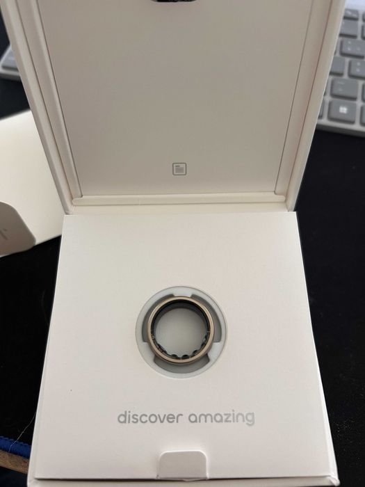Amazfit Helio Ring Tamanho 8 - Novo, nunca usado