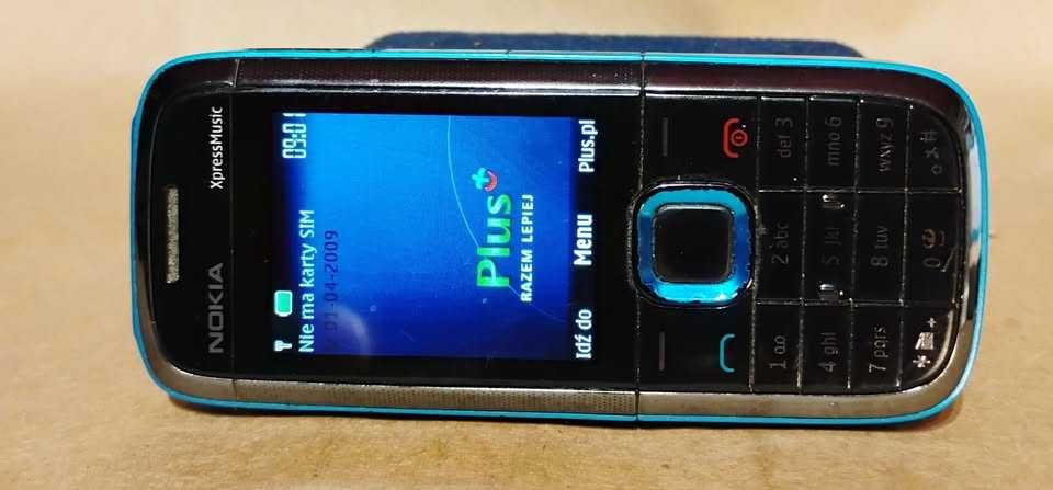 NOKIA 5130 XpressMusic RM- 495 + ładowarka bez simlock
