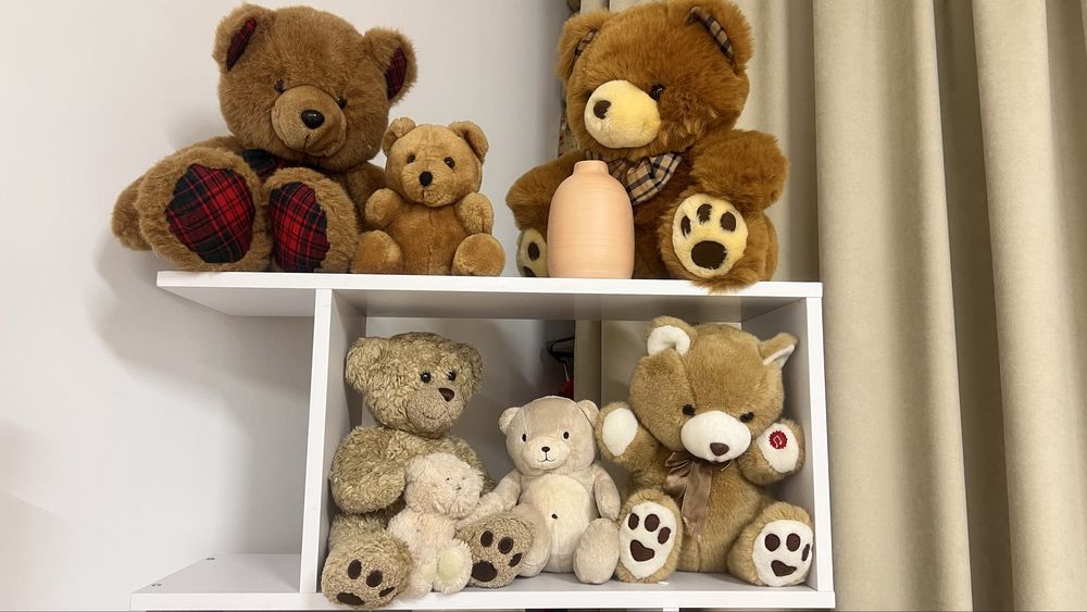 Ведмедики мягкі іграшки