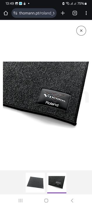 Vendo   coluna  amplificada  e tapete Roland e banco Mapex