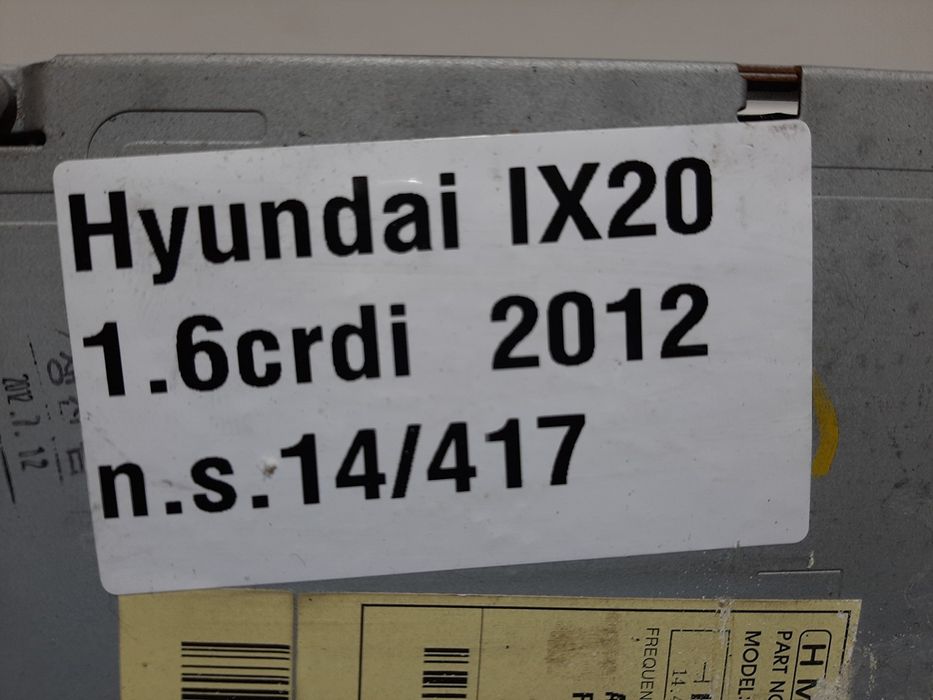 Rádio / auto-rádio HYUNDAI ix20 (JC)