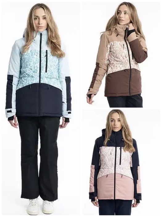 Новинки! Женская лыжная горнолыжная термо куртка зимняя Just Play