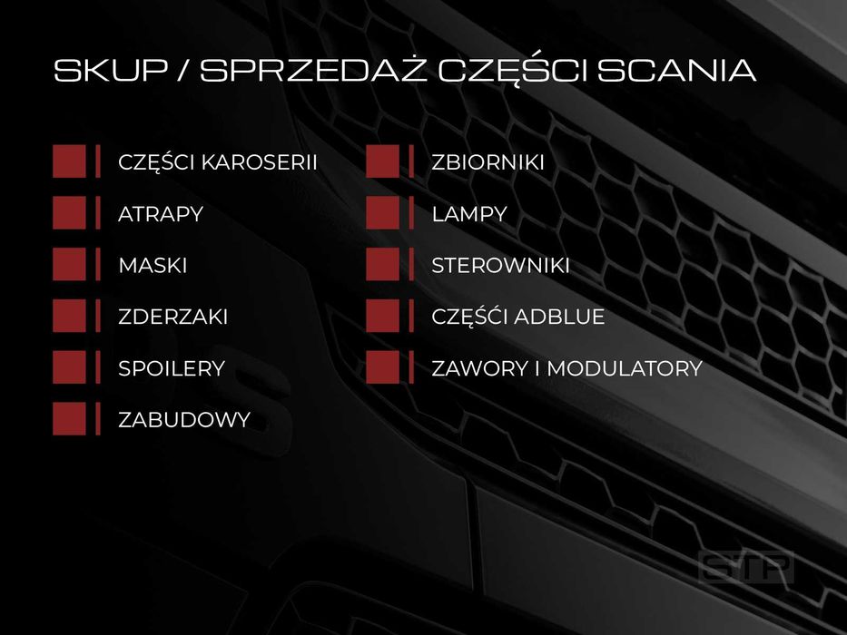 Polik Boczek Owiewka SCANIA S