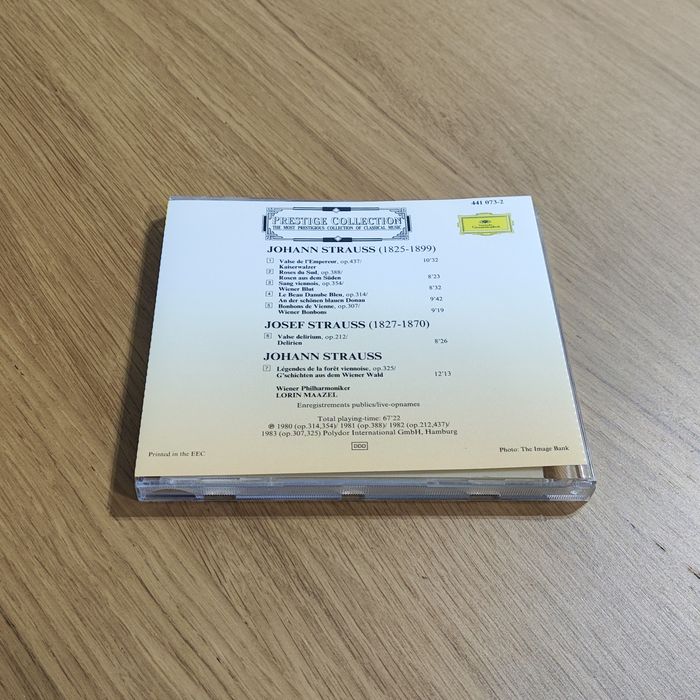 Prestige Collection Johann Strauss and Josef Strauss Waltzes