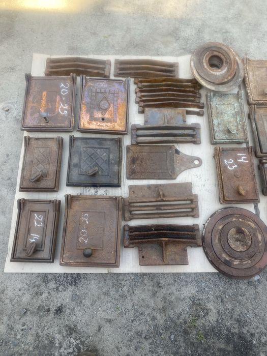 Колосники и дверцы на буржуйку