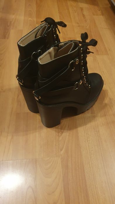 Botki, high heels r42/26,5cm