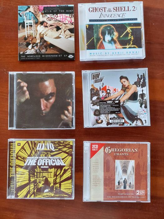 CD RAP e outros.